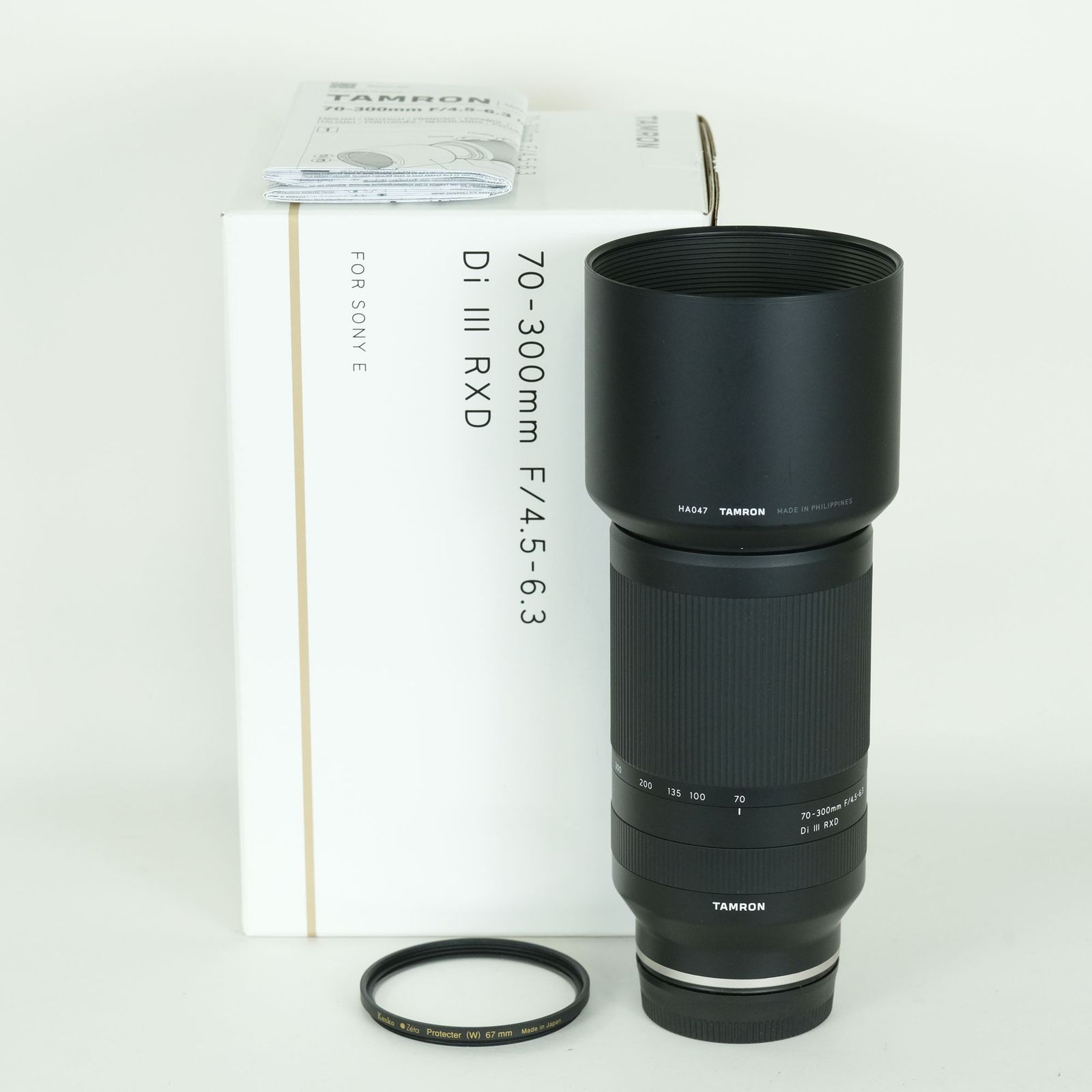 美品 | 高級フィルター付] TAMRON 70-300mm F/4.5-6.3 Di III RXD 