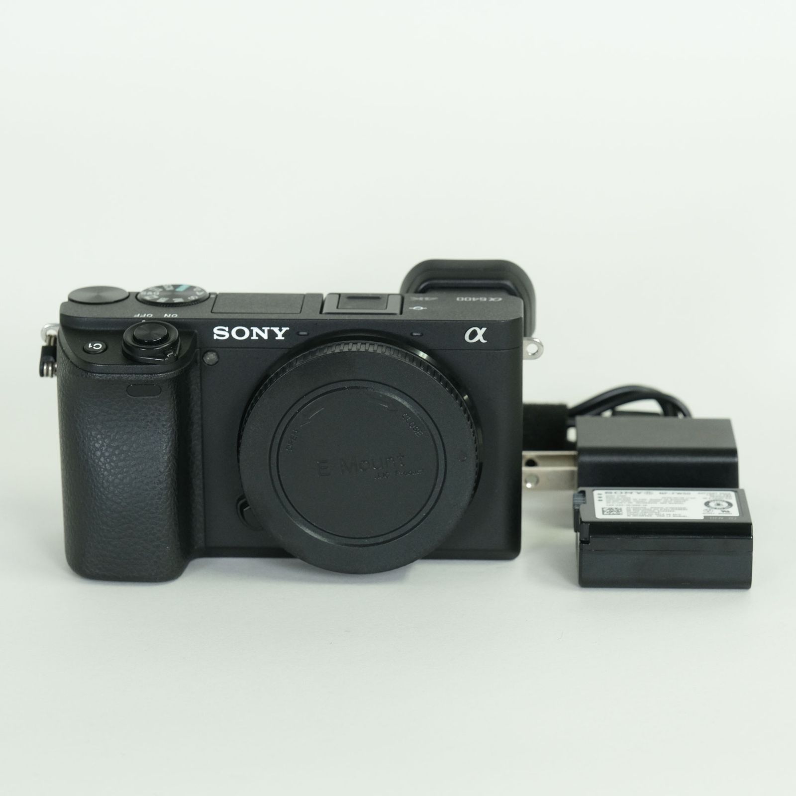 [美品 | シャッター数6,908回] SONY α6400（ILCE-6400） [ボディ ブラック] | SONY Eマウント 54,300円