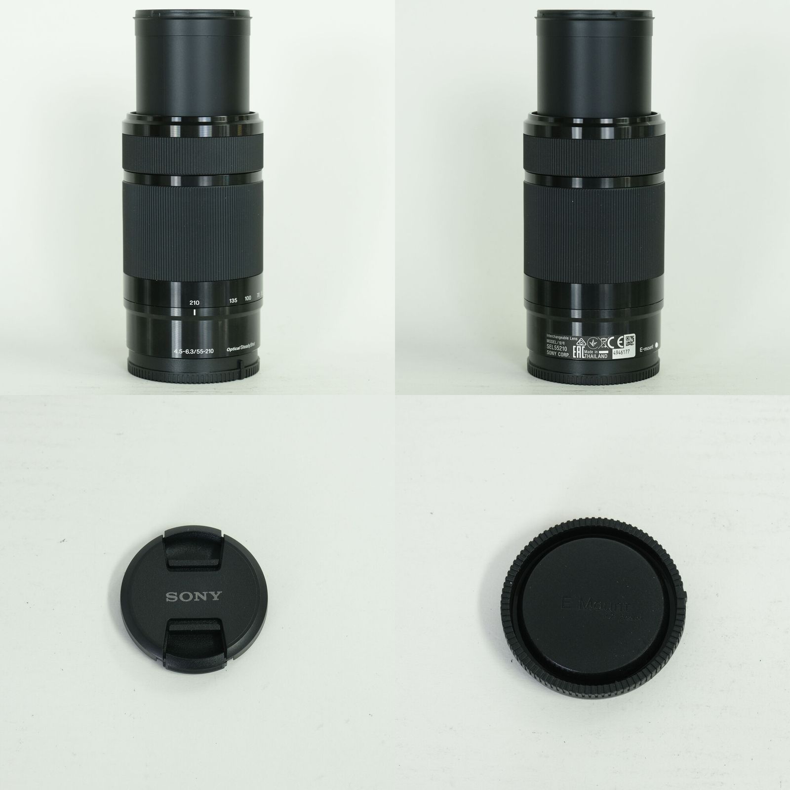SONY 交換レンズ SEL55210 ブラック SONY 交換レンズ SEL55210 ブラック 【公式通販】