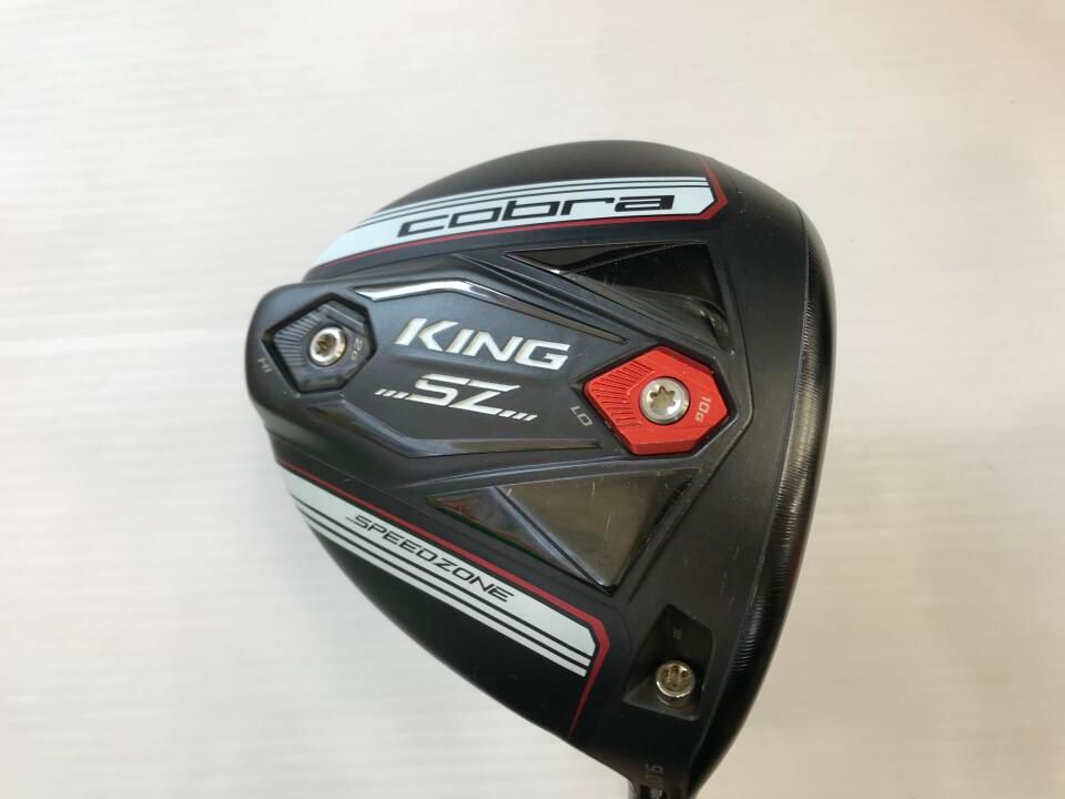 コブラ　KING SPEEDZONE Black/White　9度　ツア－AD　MJ-6　Sフレックス　ドライバー　中古【最短即日発送】