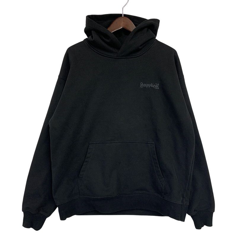 【中古品】 SUPPLIER サプライヤー CROSS LOGO HOODED SWEATSHIRT クロス ロゴ フーデッド スウェットシャツ パーカー トップス 【142-260518-kh-02-izu】
