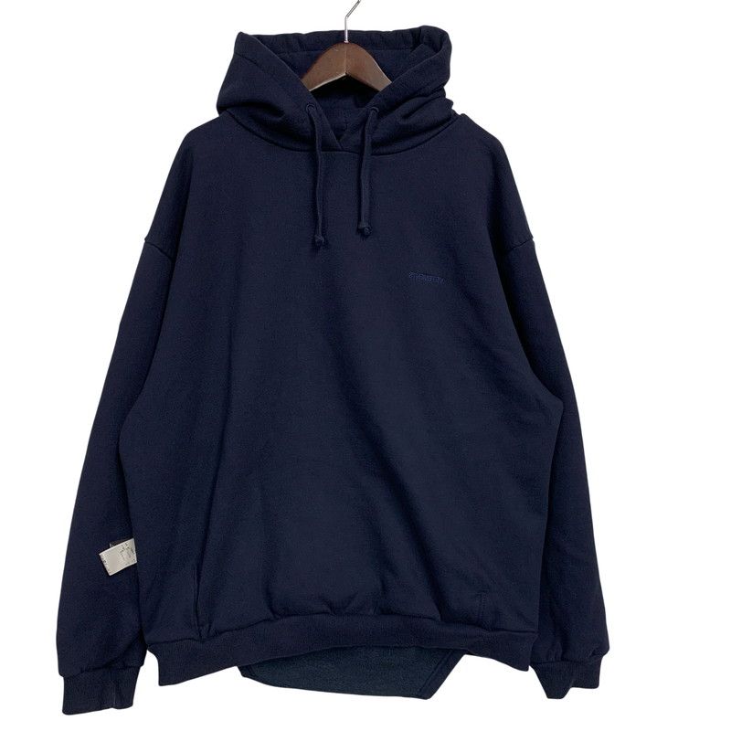 【中古品】 VETEMENTS ヴェトモン MAH19TR210 INSIDE OUT OVERSIZE SWEAT HOODIE インサイド アウト オーバーサイズ スウェット フーディ パーカー トップス 【142-260518-kh-04-izu】
