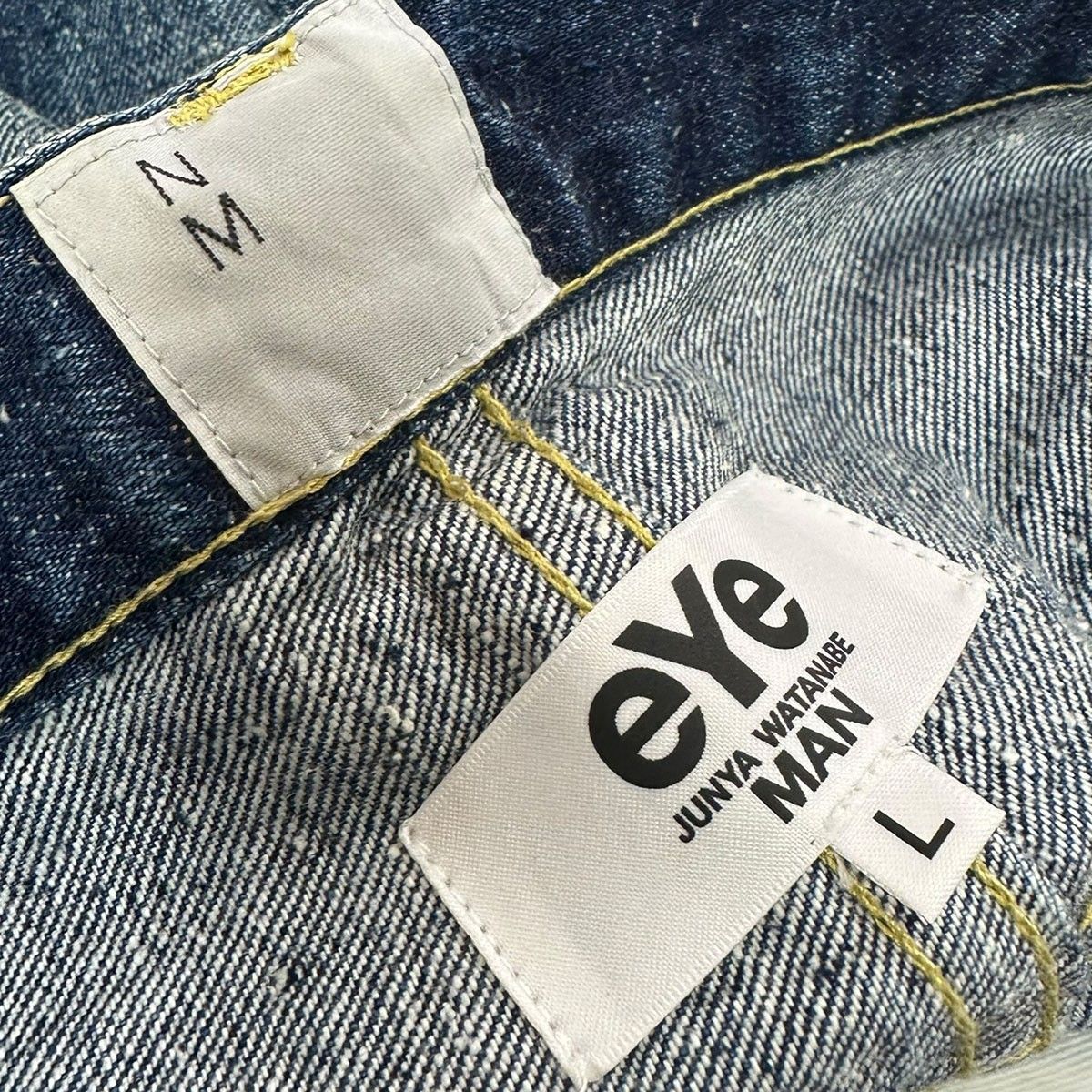 eye JUNYA WATANABE MAN×New Manual 24AW Wネーム 綿セルヴィッチ
