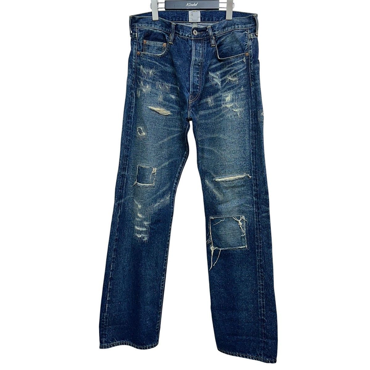 eye JUNYA WATANABE MAN×New Manual 24AW Wネーム 綿セルヴィッチデニム製品加工 デニムパンツ WN-P912 8071000177285
