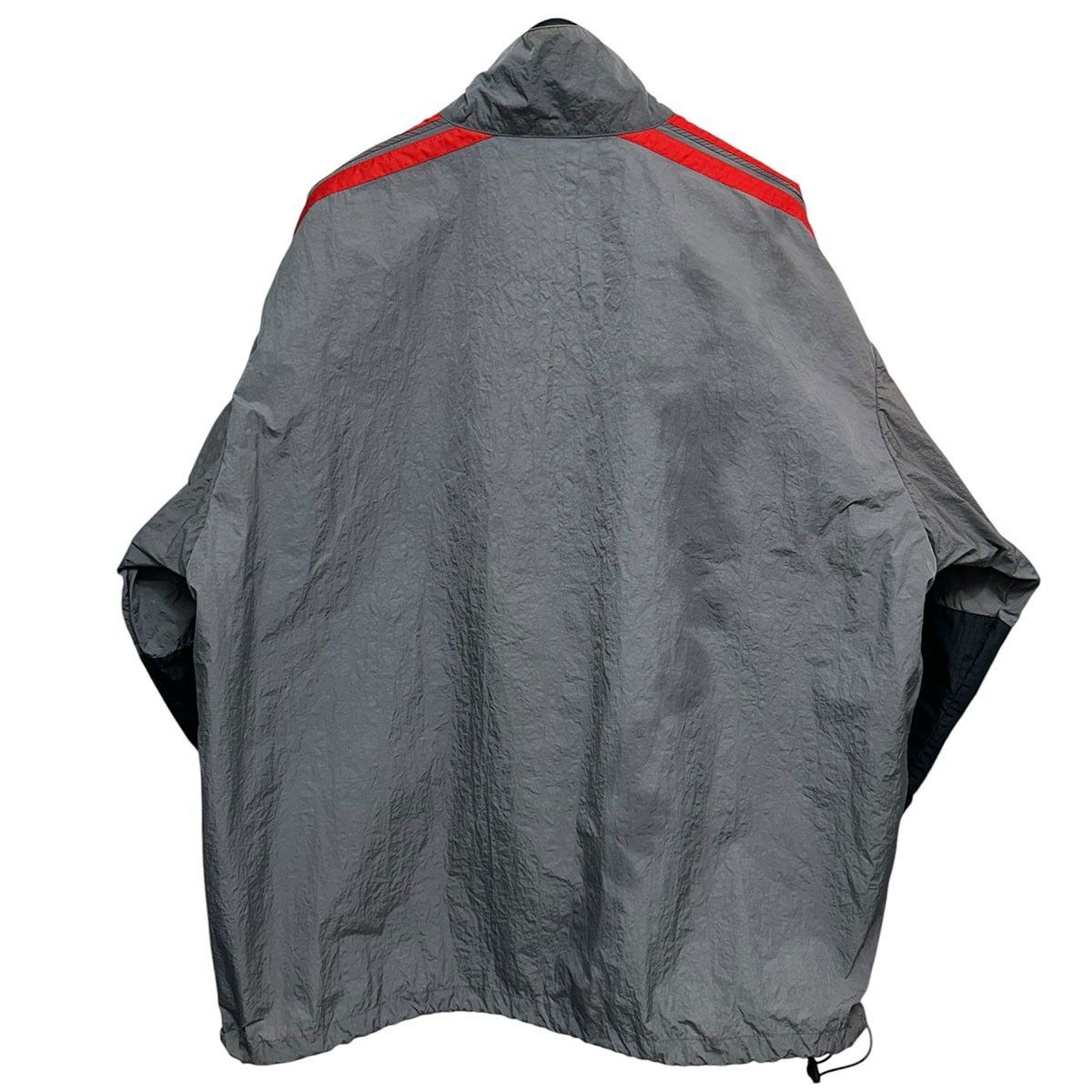 BALENCIAGA Logo Colorblocked Ripstop Windbreaker ロゴウィンド