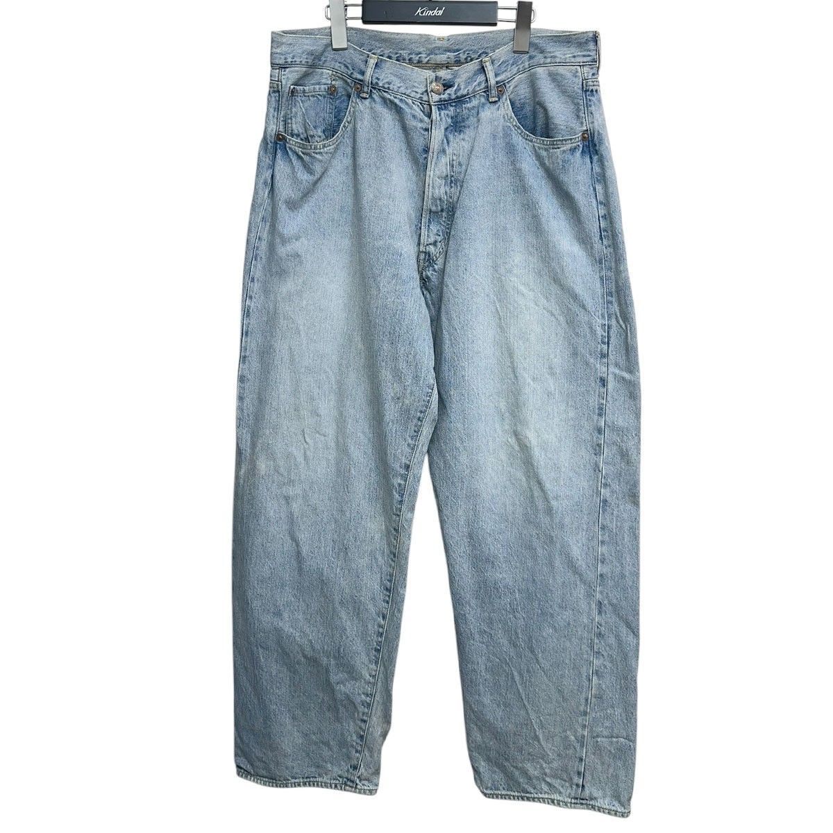 COMOLI デニム 5Pパンツ BLEACH U03-03014 8071000177728