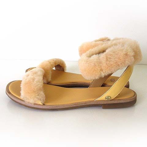 アグ UGG サンダル ムートン ボア ファーサンダル Fluff Springs