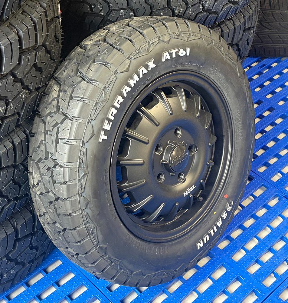 新品 タイヤホイール 4本セット NV200 バネット 14インチ サイルン テラマックス AT61 165/80R14 97/95N Bounty NOEL