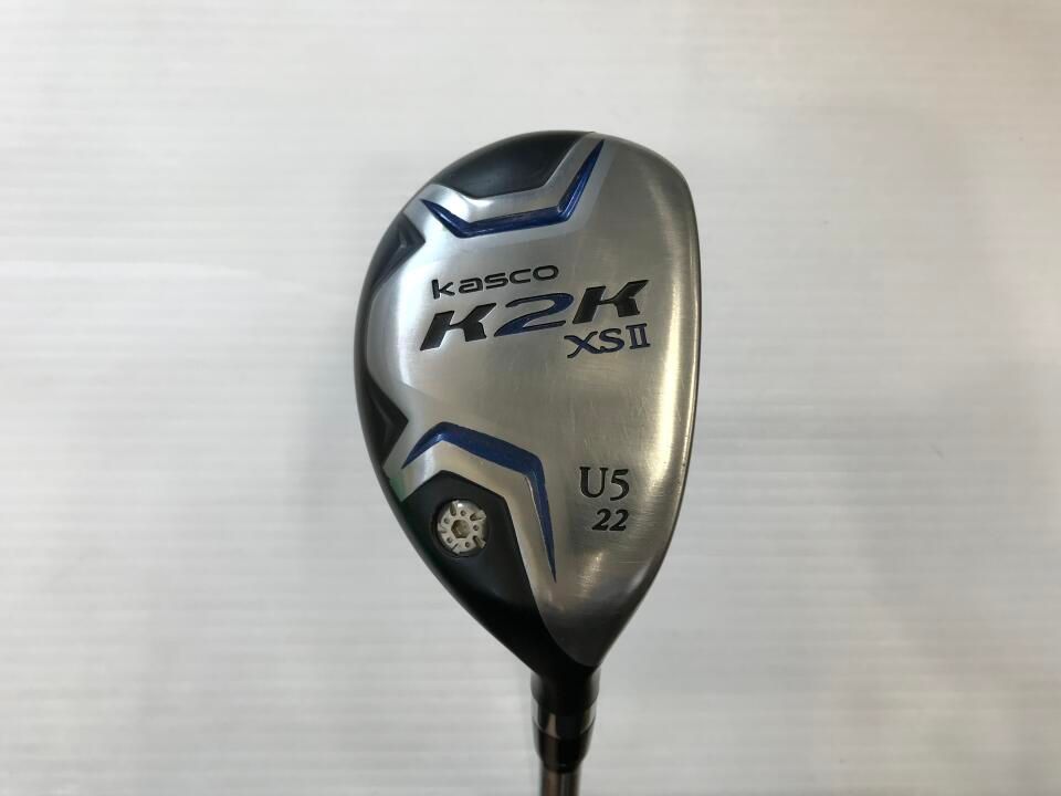 キャスコ　K2K XS 2　22度　オリジナルカーボン　Rフレックス　ユーティリティ　中古【最短即日発送】