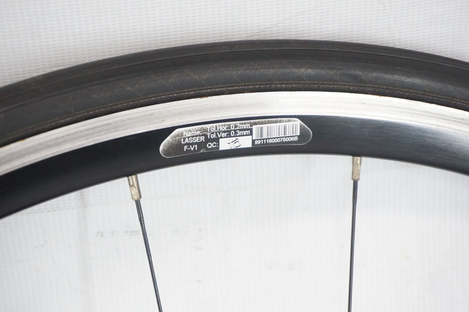 チューブラーホイール　前後 NRSニュートラルレーシングサービス製 ネット公式 NOVATEC▽アルミチューブラーホイール LASSER▽前後セット