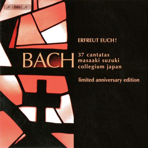 10discs CD Masaaki Suzuki Bach Erfreut Euch! 37 Cantatas BISCD902729 BIS /00500