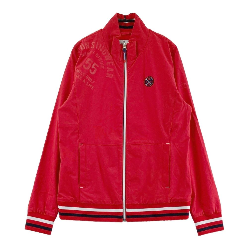 サイズ：M MUNSING WEAR マンシングウェア MGW0JK02 裏メッシュ ジップジャケット レッド系 [240101693786] ゴルフウェア レディース ストスト