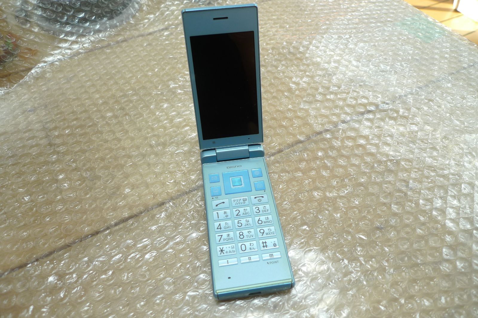 京セラ NP702KC ブルー np702kc DIGNO ガラホ本体 管理g0518