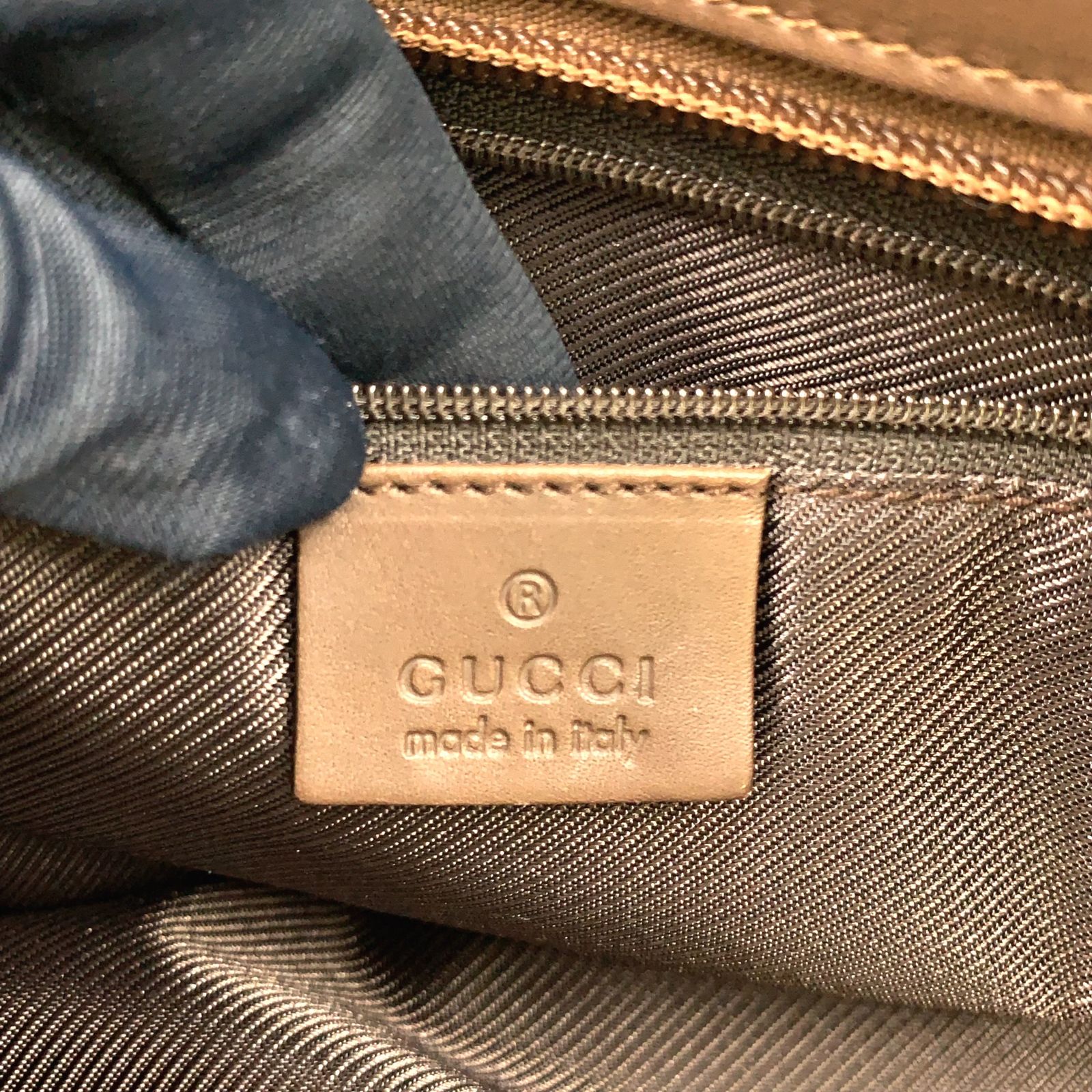 限定価格】GUCCI GGキャンバス レザー×キャンバス ブラウン×ベージュ 