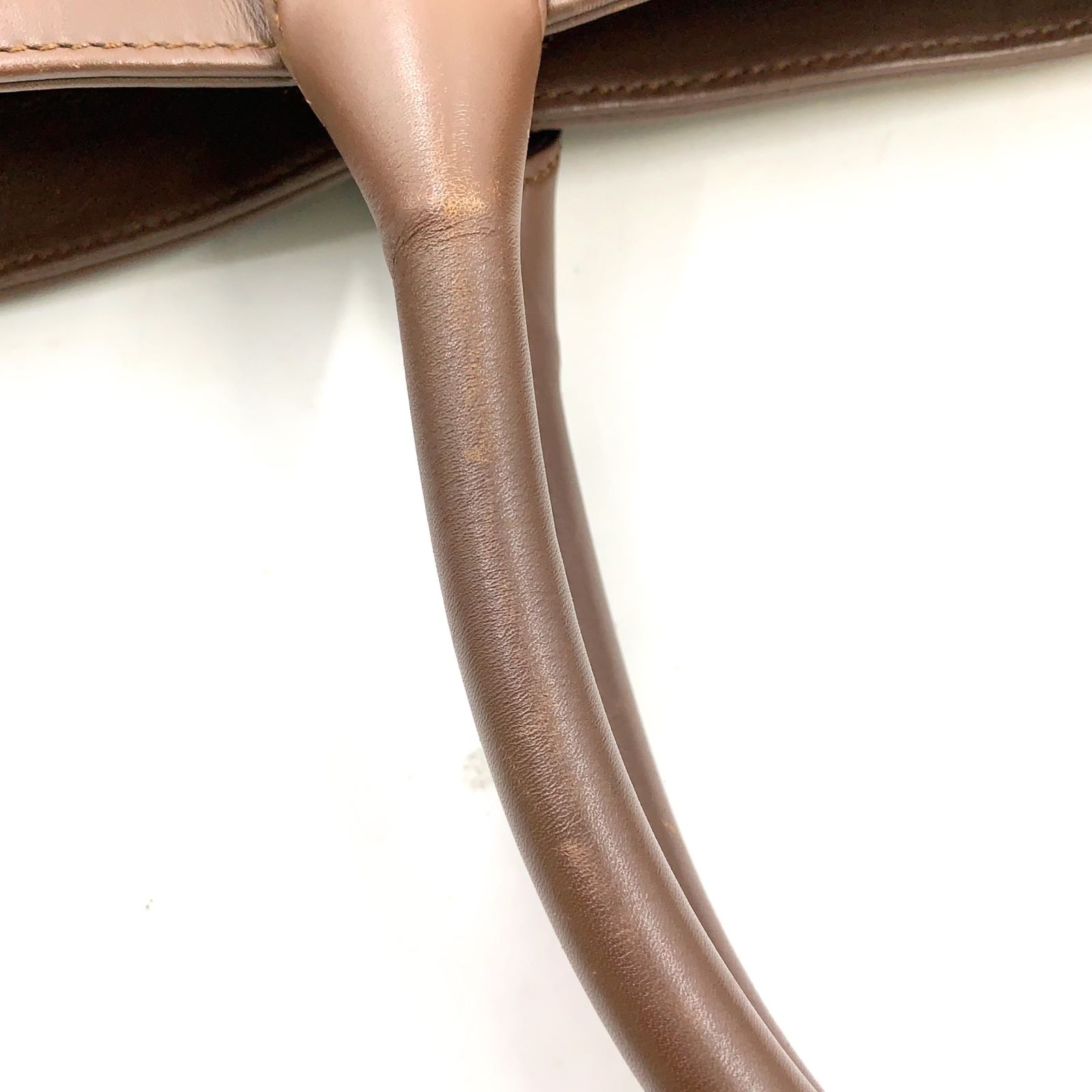 限定価格】GUCCI GGキャンバス レザー×キャンバス ブラウン×ベージュ 
