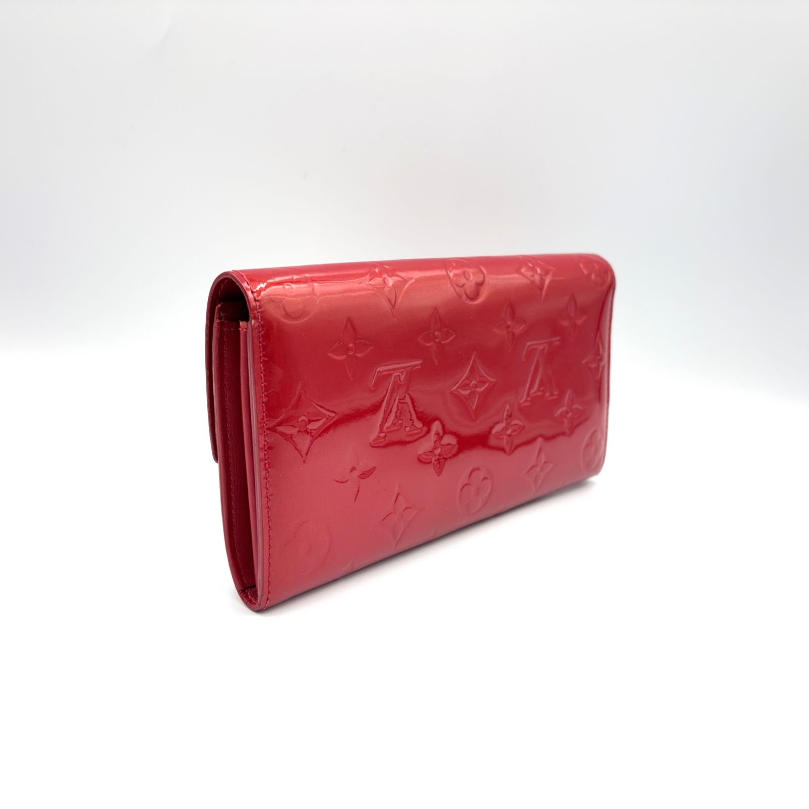 限定価格】LOUIS VUITTON ポルトフォイユ サラ モノグラムヴェルニ