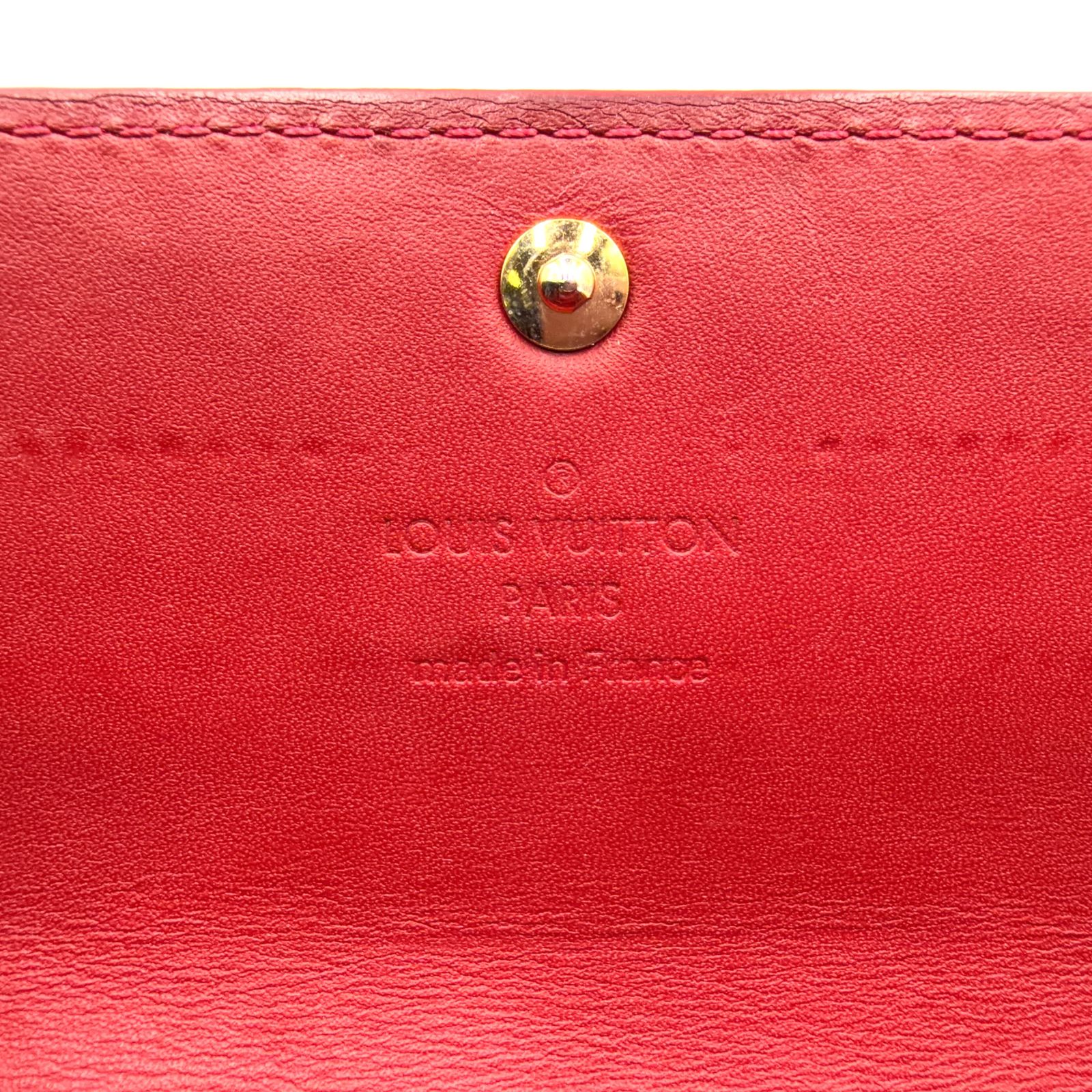 限定価格】LOUIS VUITTON ポルトフォイユ サラ モノグラムヴェルニ