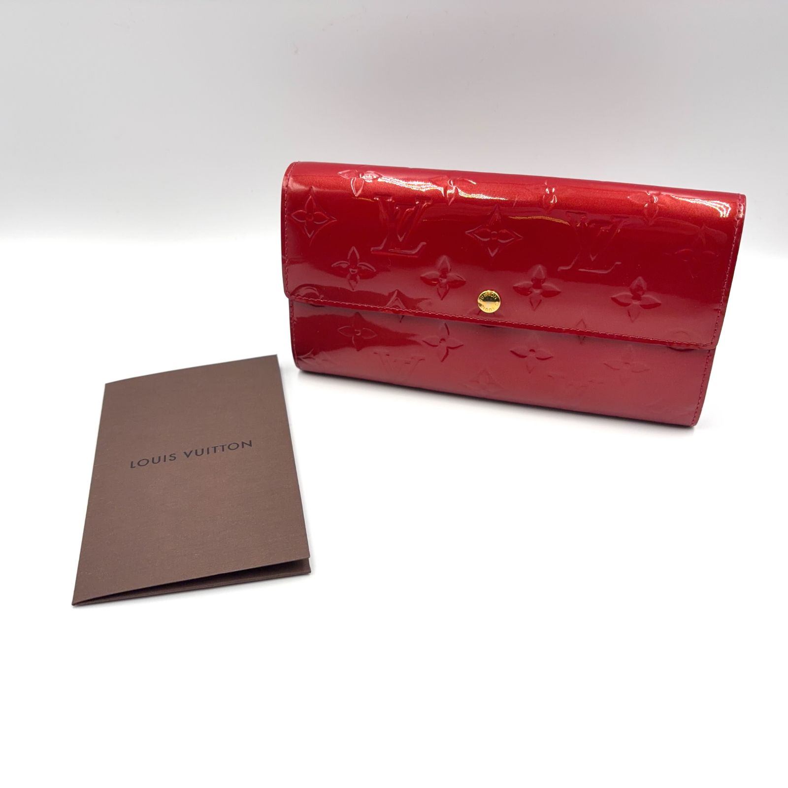 限定価格】LOUIS VUITTON ポルトフォイユ サラ モノグラムヴェルニ 限定価格】LOUIS VUITTON ポルトフォイユ サラ モノグラムヴェルニ