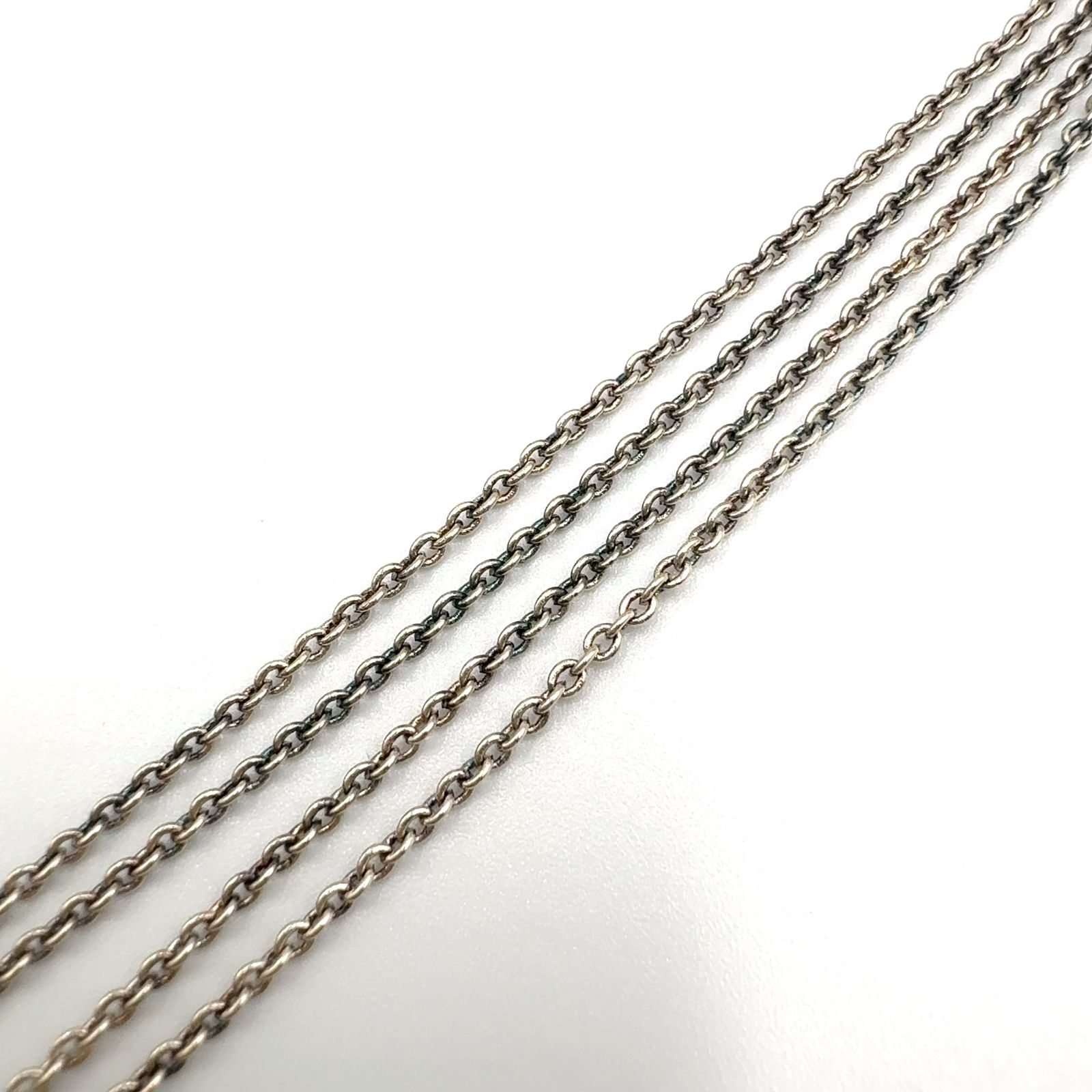 限定価格】TIFFANY & Co. オープンハート SV925 シルバー ネックレス 