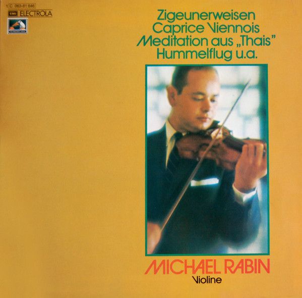 LP Michael Rabin Violin Recital 1C06381646 EMI ELECTROLA /00260