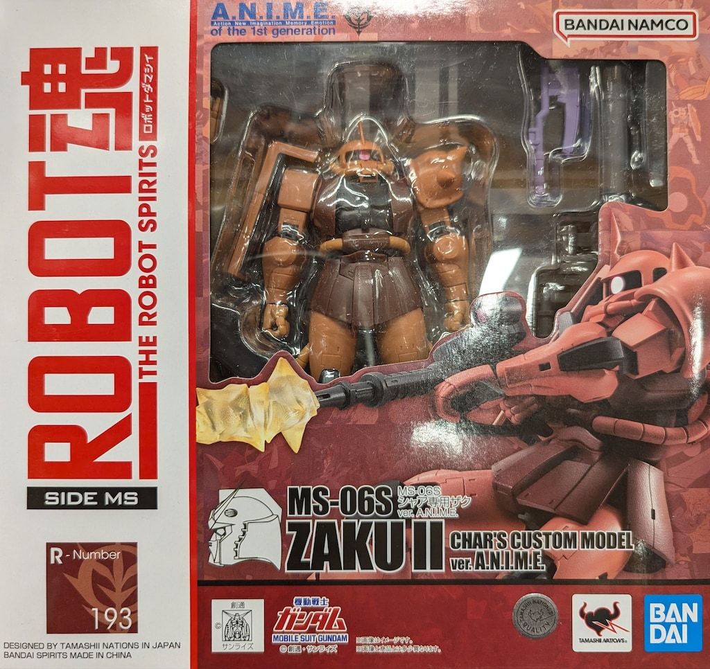 BANDAI SPIRITS ROBOT魂<SIDE MS> バンダイナムコ版 シャア専用ザク