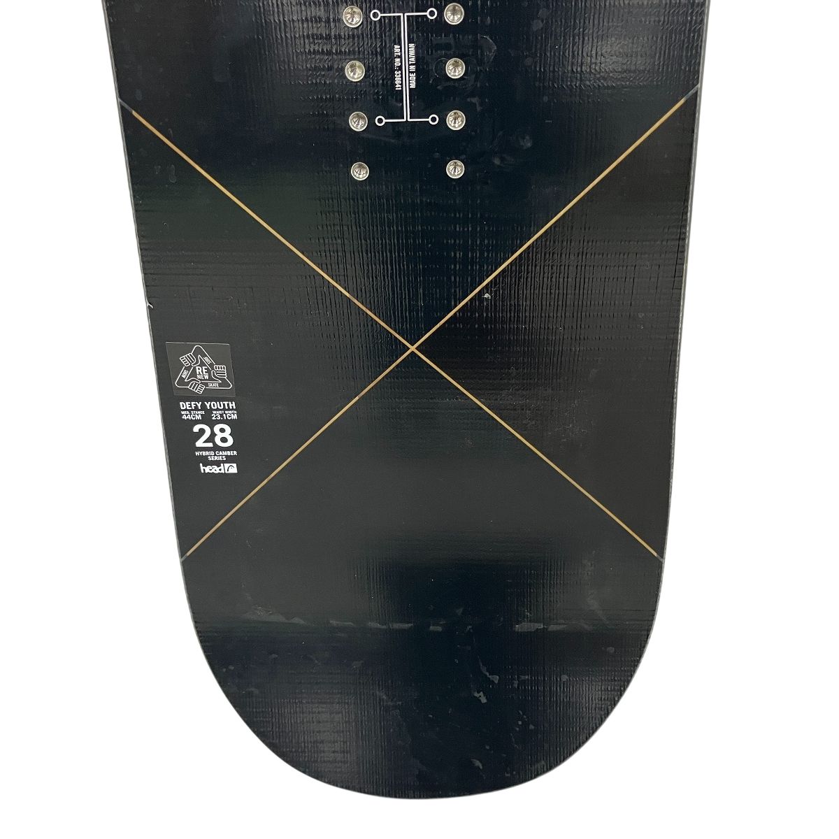 HEAD スノーボード DEFY 3点セット YOUTH キッズ ヘッド - 中古 キッズ