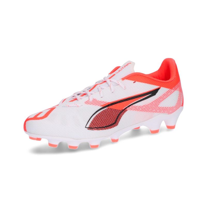 プーマ（PUMA） サッカースパイクシューズ ウルトラ 5 プロ HG/AG プーマ ホワイト/プーマ ブラック/グローイング レッド 108337-01