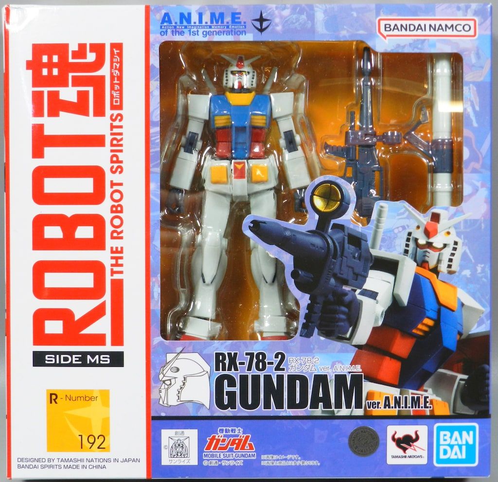 BANDAISPIRITS ROBOT魂<SIDEMS> バンダイナムコ版 RX-78-2 ガンダム ver. A.N.I.M.E.※版権小 192