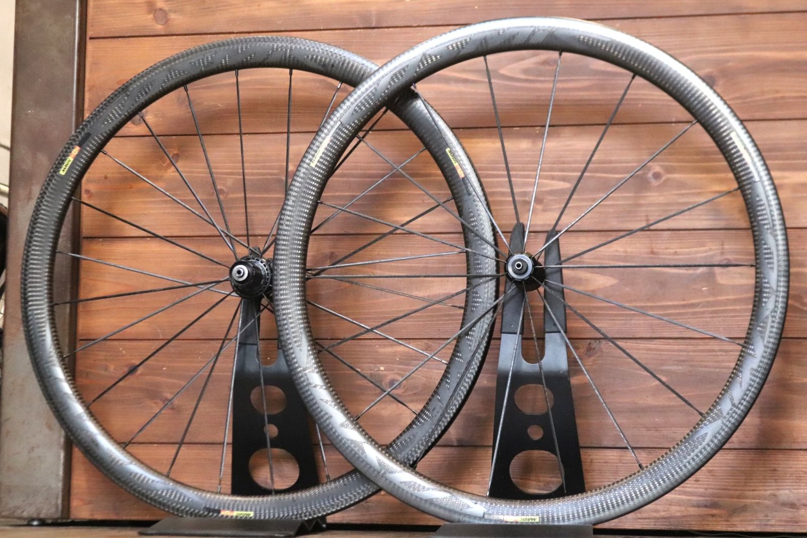 マヴィック MAVIC キシリウム プロ KSYRIUM PRO CARBON SL カーボン クリンチャー ホイールセット シマノ11S/12S 【東京南麻布店】