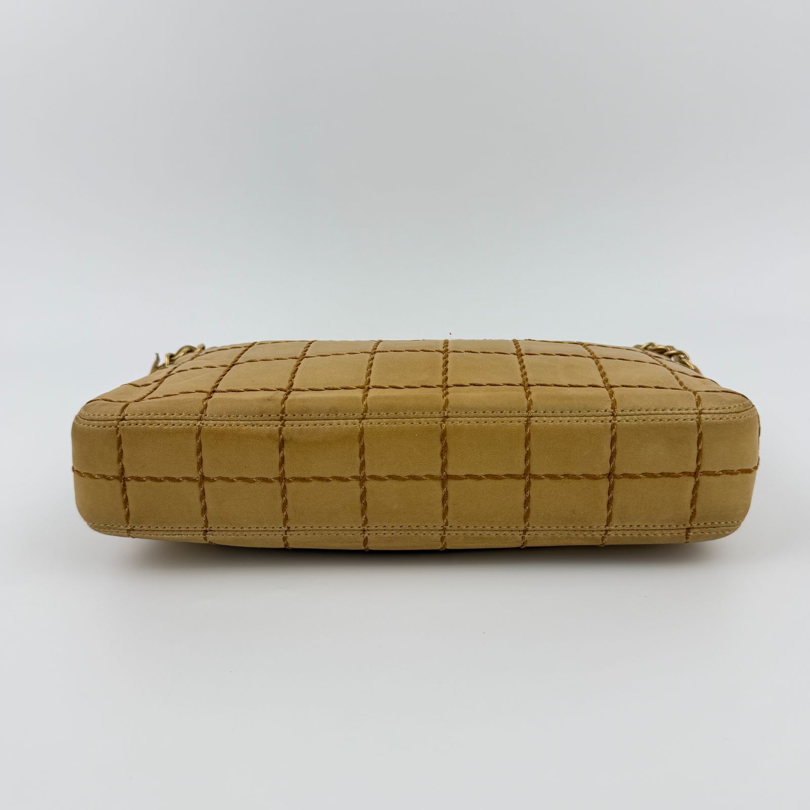中古】CHANEL シャネル ココマーク ワイルドステッチ チョコバー 