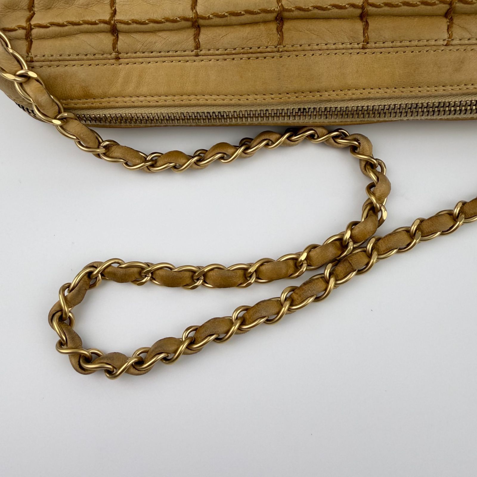 中古】CHANEL シャネル ココマーク ワイルドステッチ チョコバー