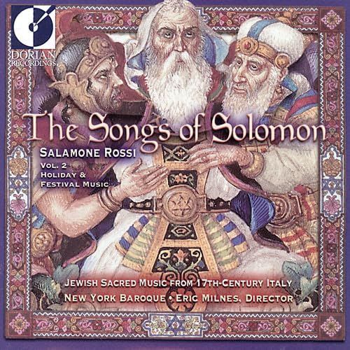 【CD】Songs of Solomon: Jewish Sacred Music 17th Ctry 2