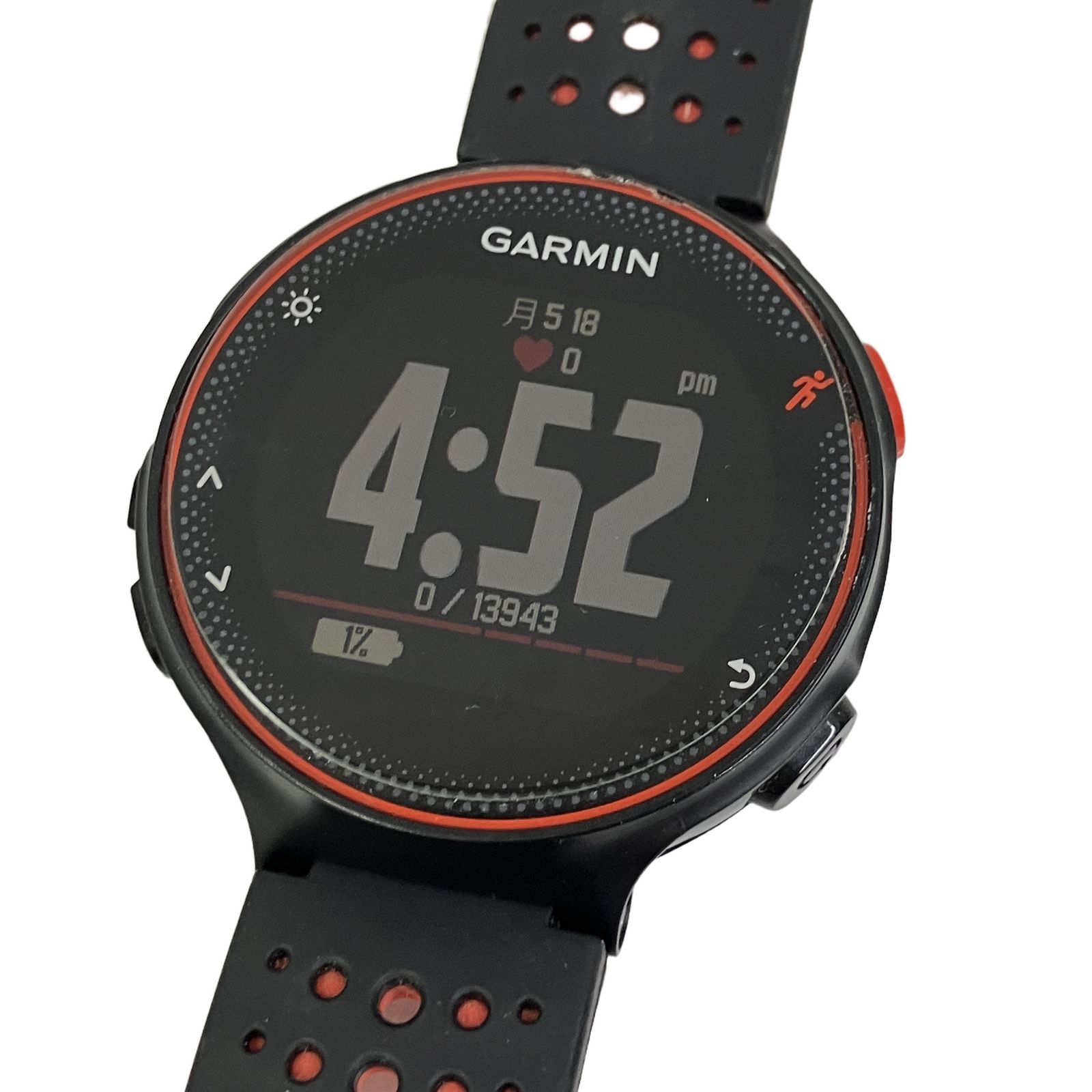 GARMIN ForeAthlete235J BLACKRED 中古 - メルカリ