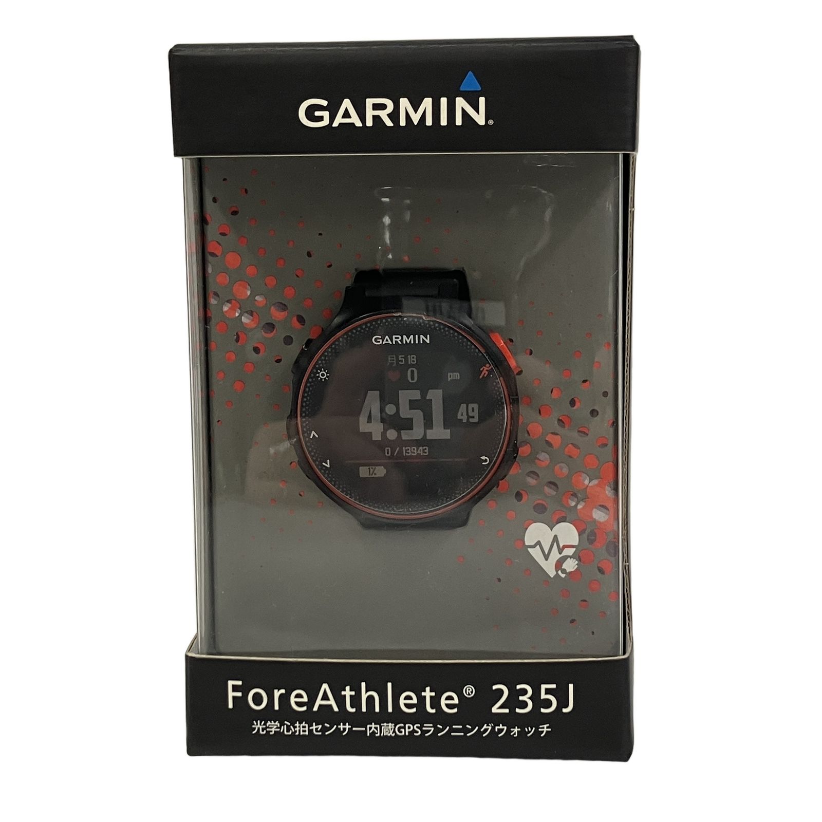 GARMIN ForeAthlete235J BLACKRED 中古 - メルカリ