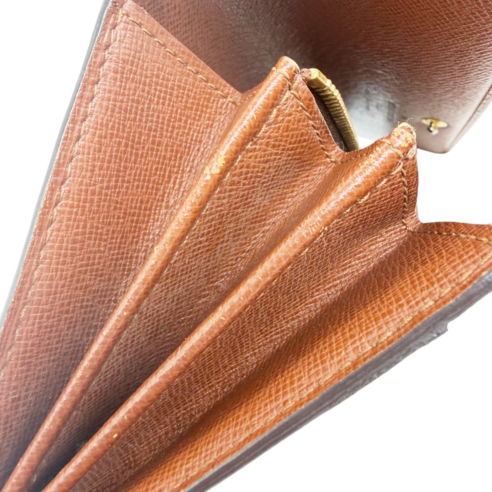 LOUIS VUITTON ルイヴィトン モノグラム ポルトフォイユ・クレディ 長 