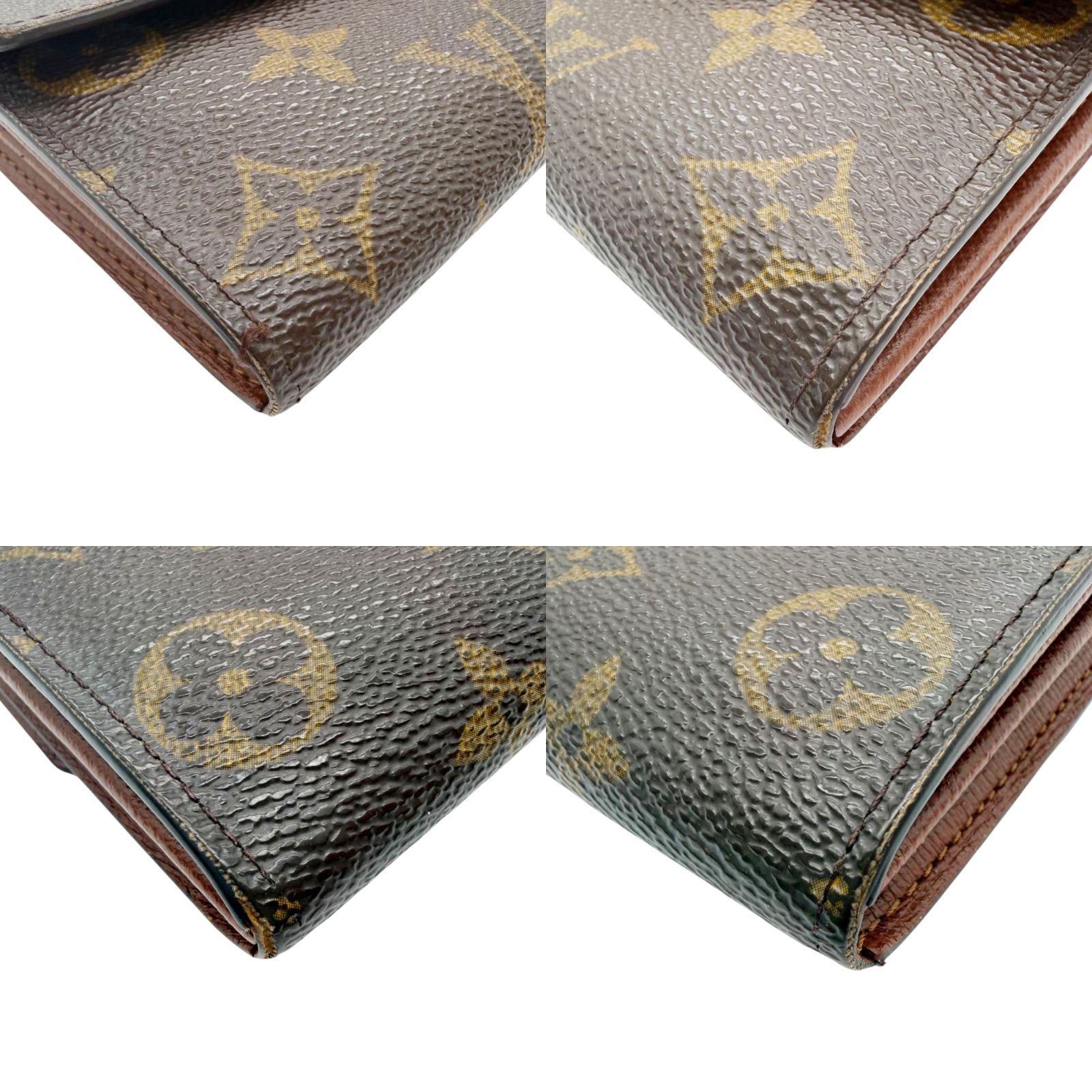 LOUIS VUITTON ルイヴィトン モノグラム ポルトフォイユ・クレディ 長 