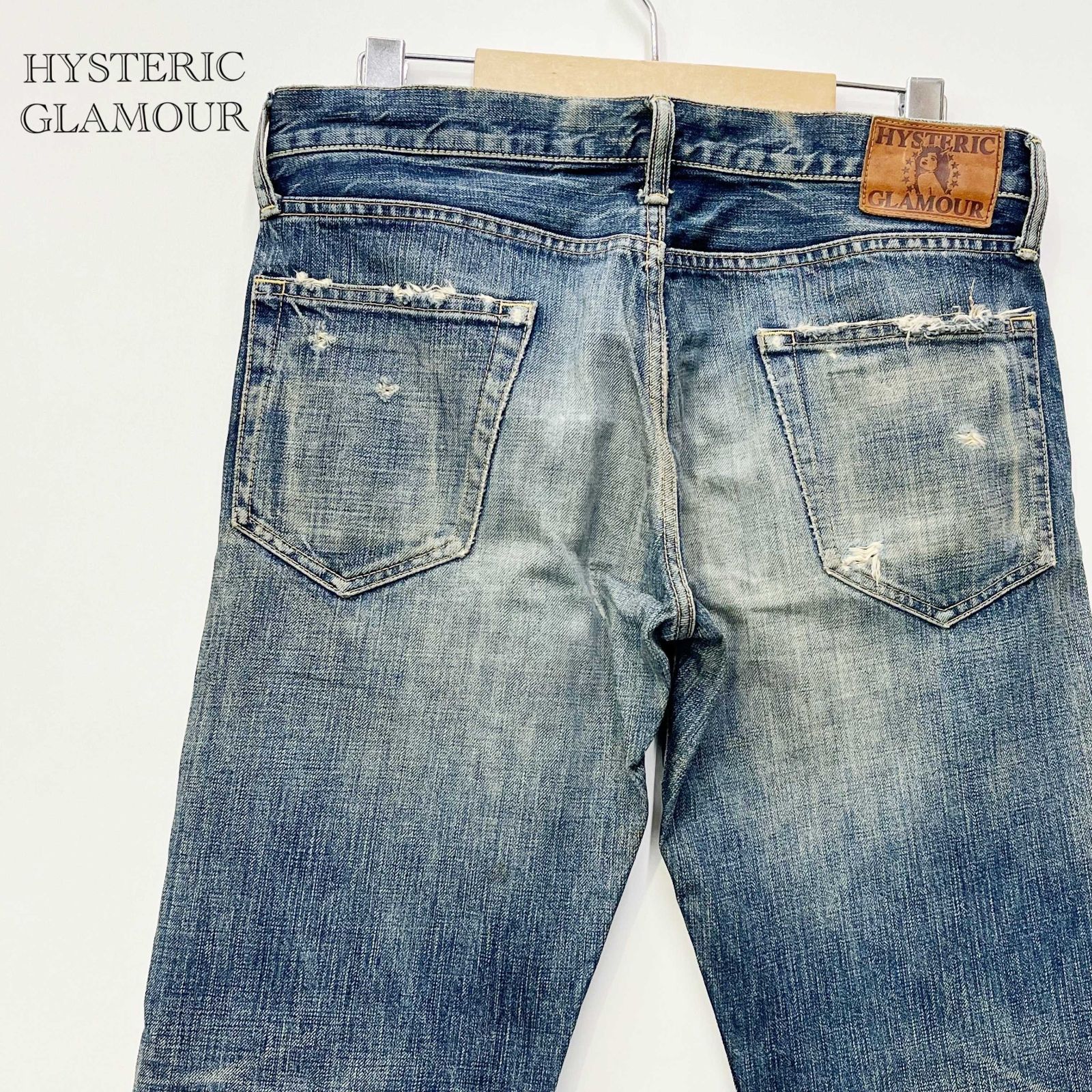 HYSTERIC GLAMOUR ヒステリック グラマー ヒスグラ デニム パンツ