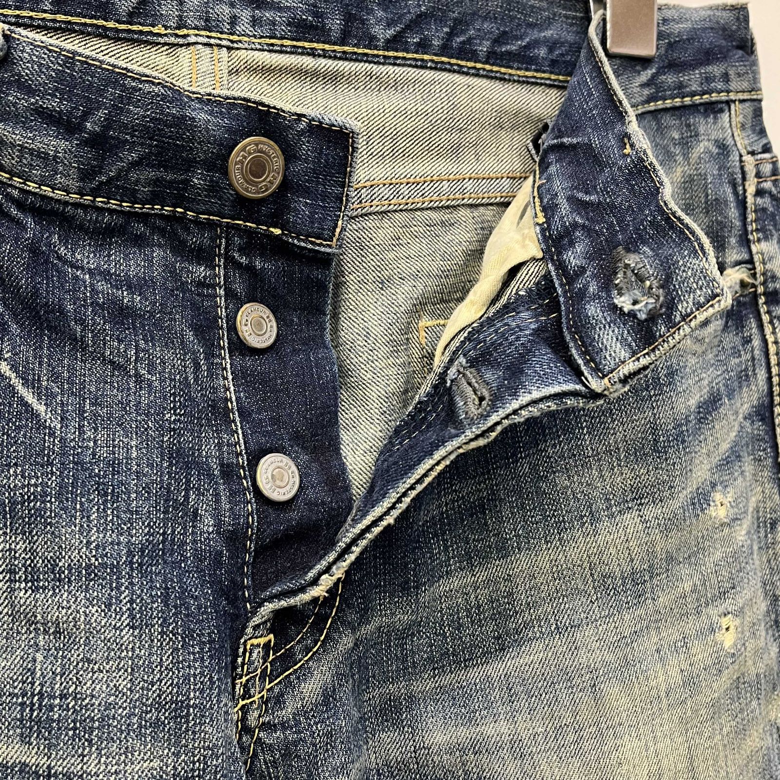 HYSTERIC GLAMOUR ヒステリック グラマー ヒスグラ デニム パンツ 