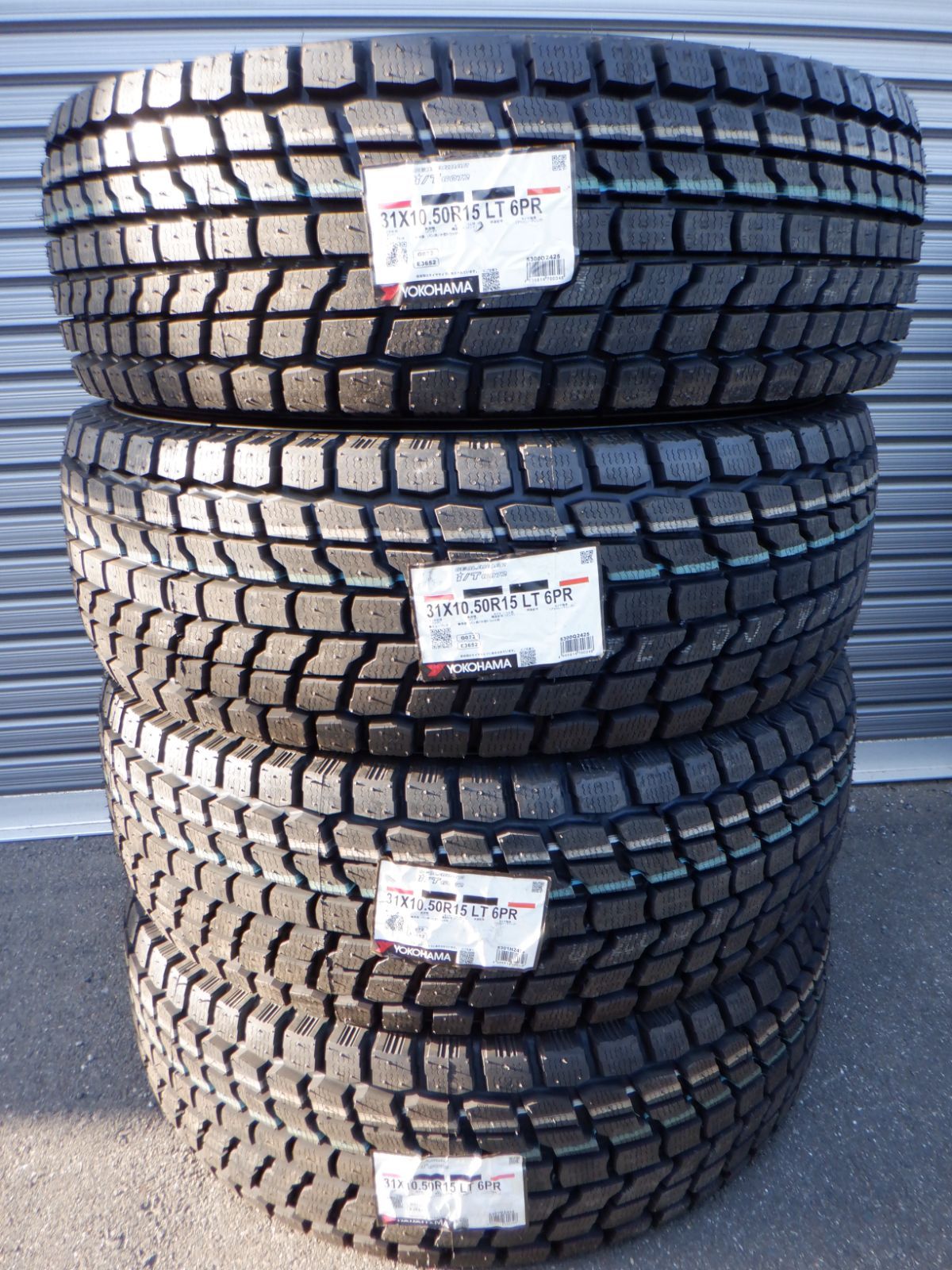 新品未使用 31×10．5R15 ヨコハマ ジオランダーi/T G072 2025 