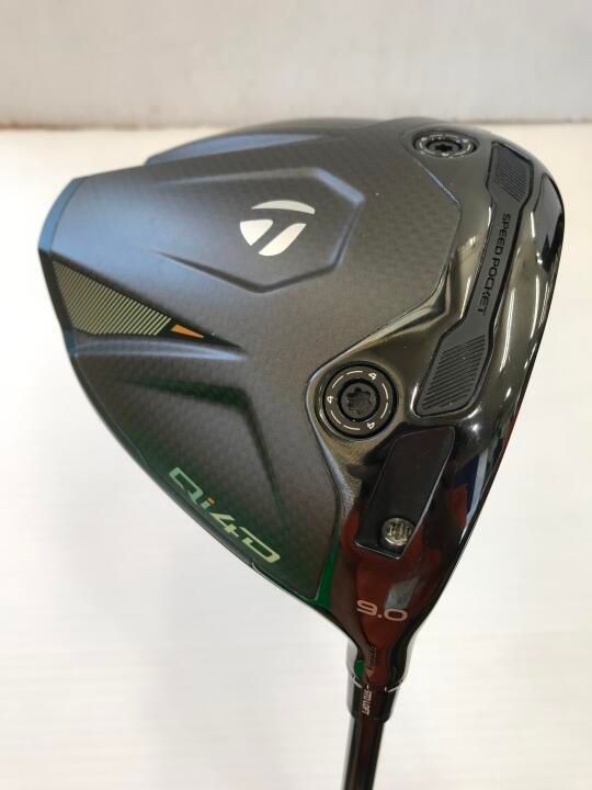 テーラーメイド　Qi4D　9度　REAX MR50　Sフレックス　ドライバー　中古【最短即日発送】
