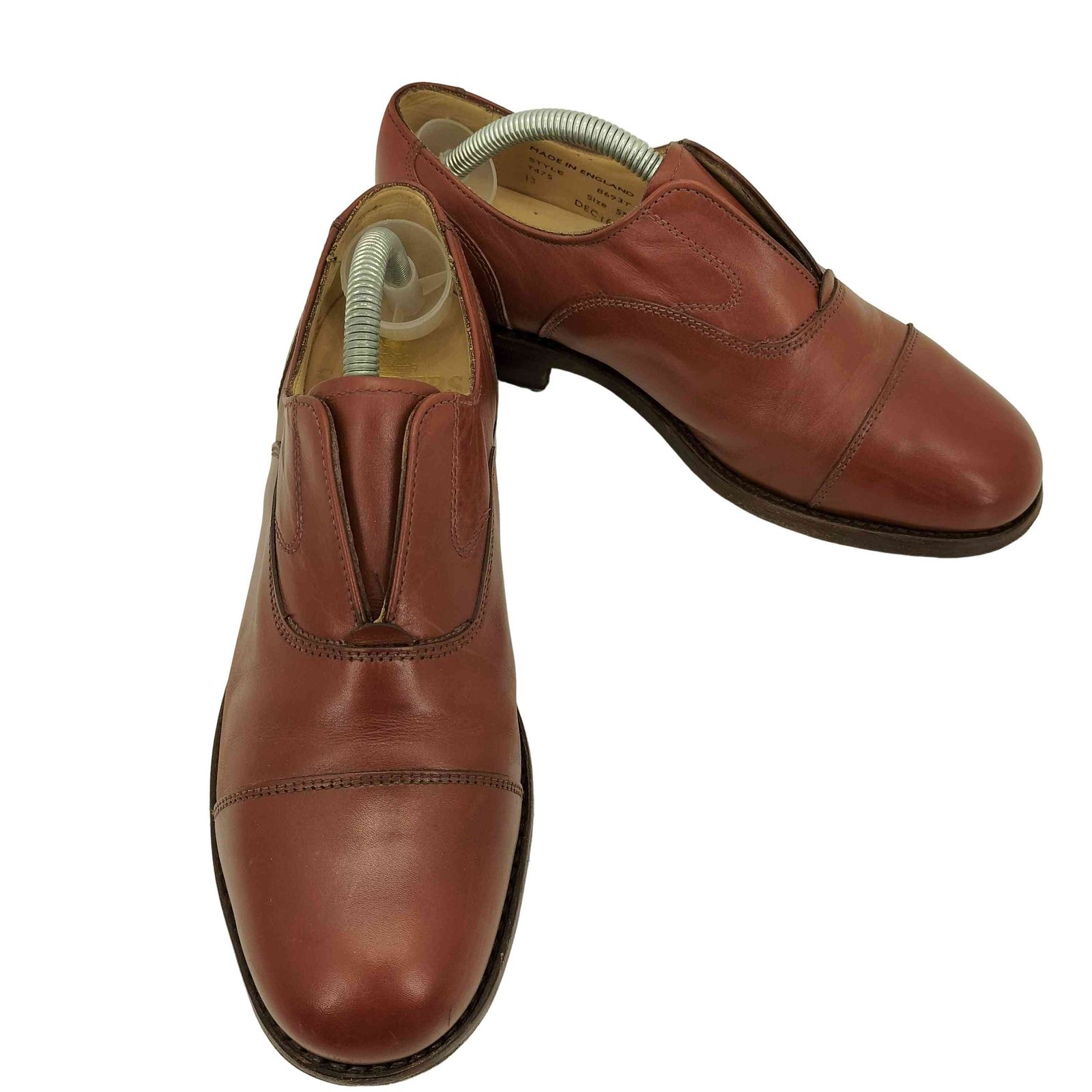 サンダース Sanders NO LACE SHOE レザースリッポン レディース UK 5S サンダース Sanders NO LACE SHOE レザースリッポン レディース UK 5S