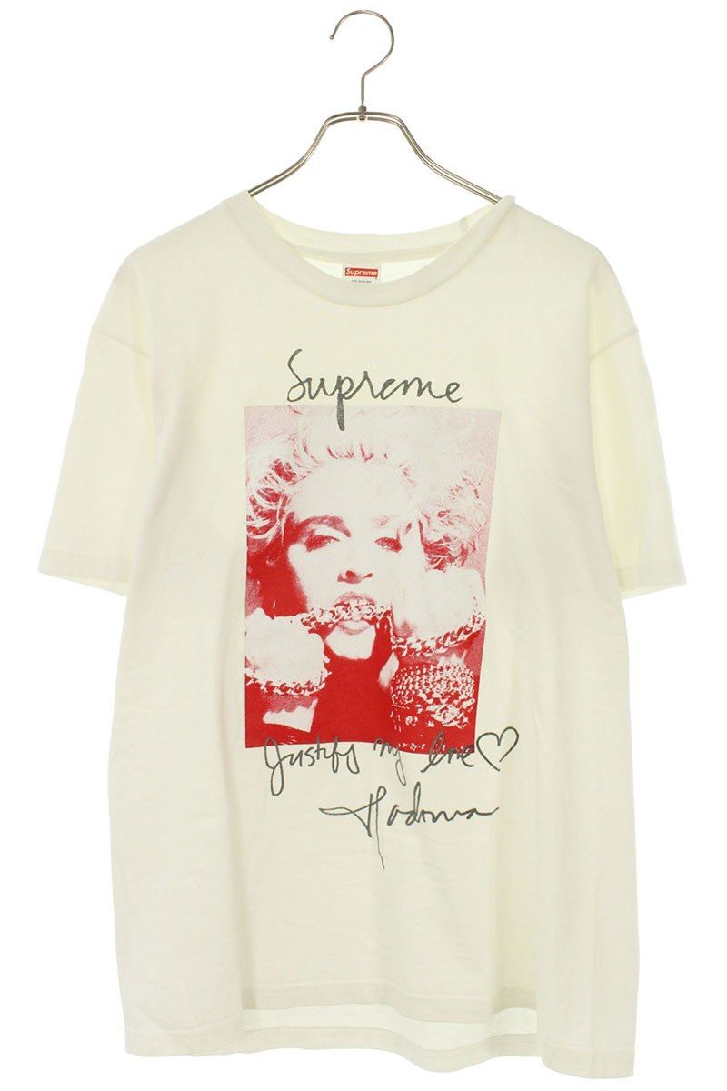 シュプリーム 18AW Madonna Tee マドンナプリントTシャツ メンズ M