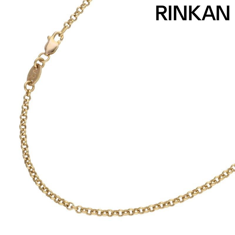 クロムハーツ 22K NECKCHAIN R20/ロールチェーン20inch ゴールド