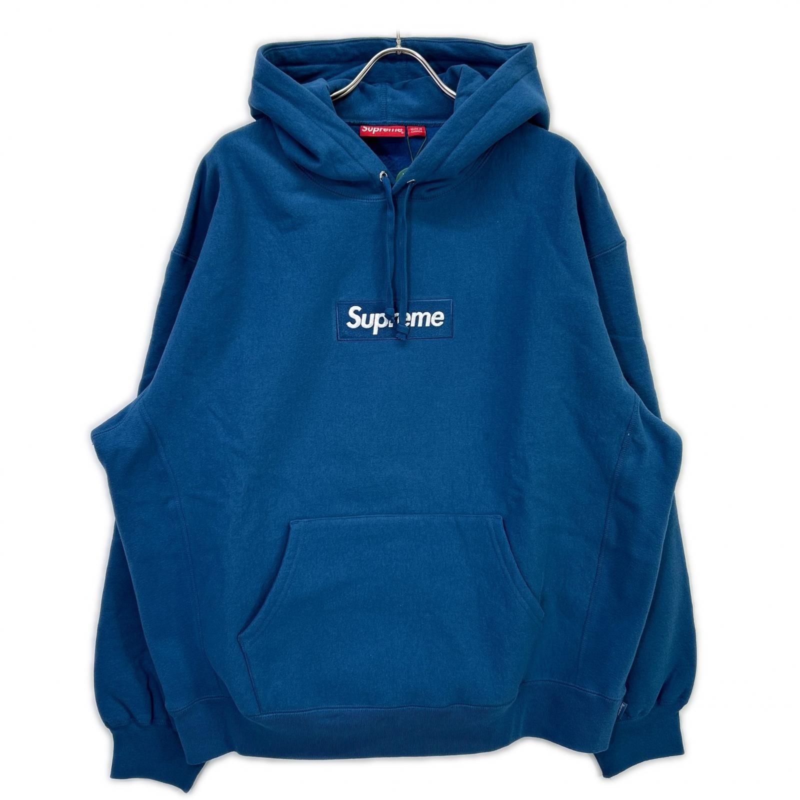 Supreme シュプリーム 23AW ブルー Box Logo Hooded Sweatshirt 