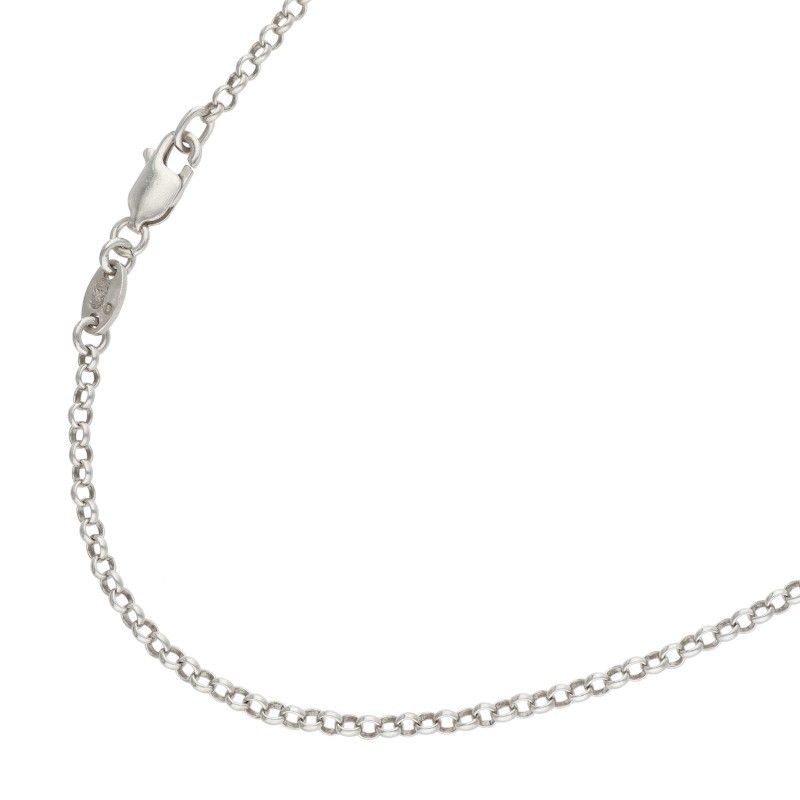 クロムハーツ NECKCHAIN R18/ロールチェーン18inch シルバーネックレス