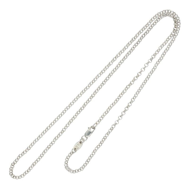 クロムハーツ NECKCHAIN R20/ロールチェーン20inch シルバーネックレス 