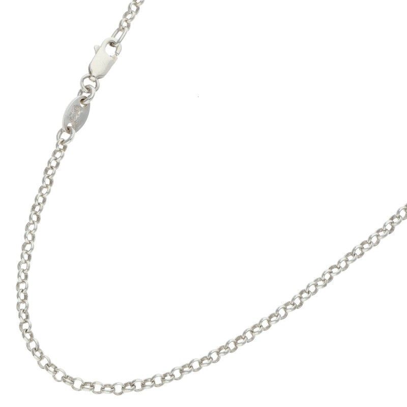 クロムハーツ NECKCHAIN R18/ロールチェーン18inch シルバーネックレス