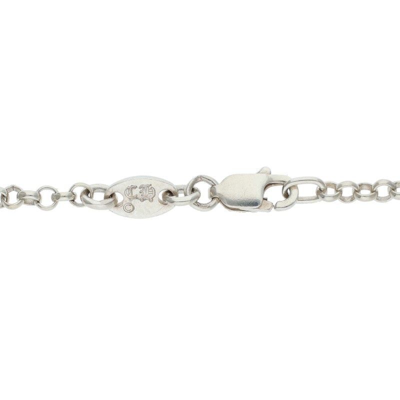 クロムハーツ NECKCHAIN R18/ロールチェーン18inch シルバーネックレス