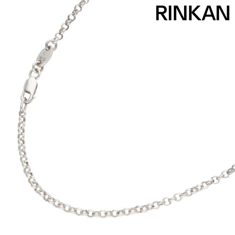 クロムハーツ NECKCHAIN R18/ロールチェーン18inch シルバーネックレス メンズ 18inch