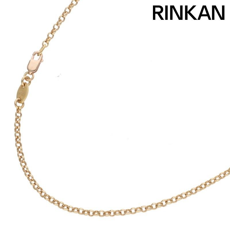 クロムハーツ 22K NECKCHAIN R24/ロールチェーン24inch ゴールドネックレス メンズ 24inch